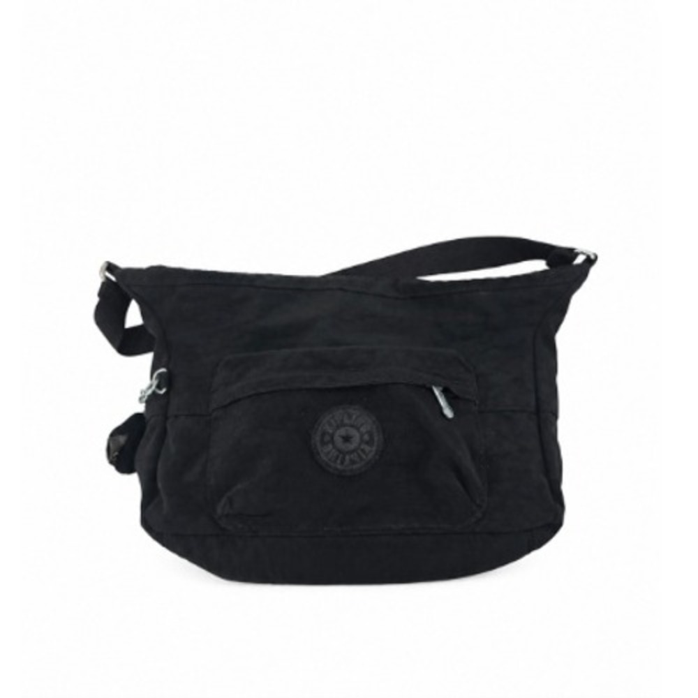 Kipling HB6740-001 Womens Black Nylon Shoulder Bag Daniel Monkey‎ Charm